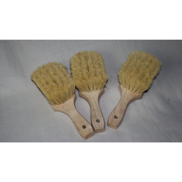 3 Kraft Tool BL120 8-1/2" Tampico Acid Brushes - Picture 2 of 3